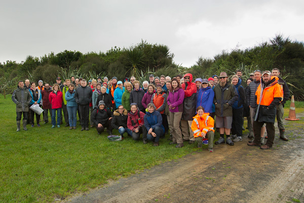 Sanctuaries of NZ Hamilton fieldtrip participants