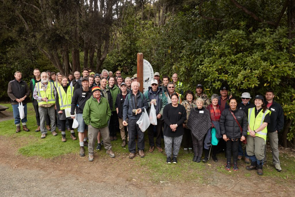 SONZ workshop participants at Ark in the Park field trip.
